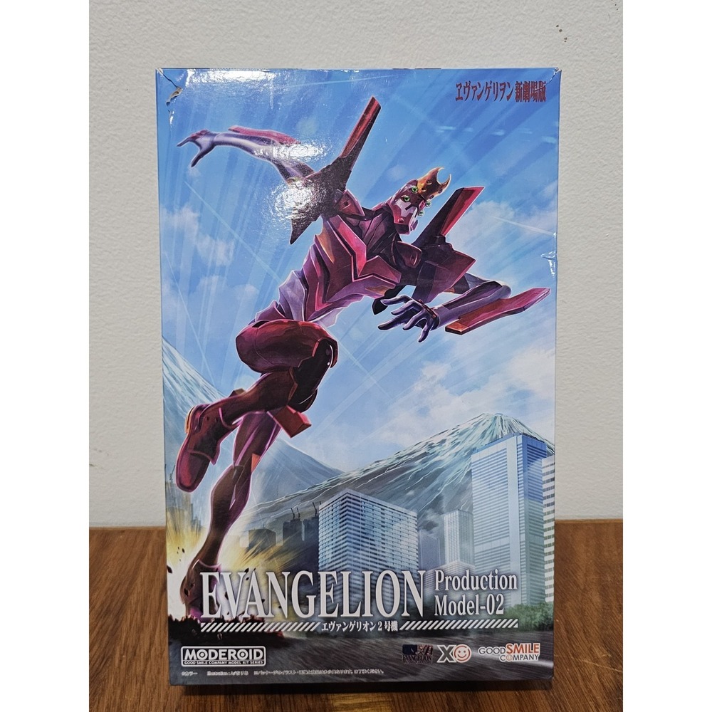 MODEROID Evangelion Production Model 02‎ Poseable Model Kit - Good Smile Company